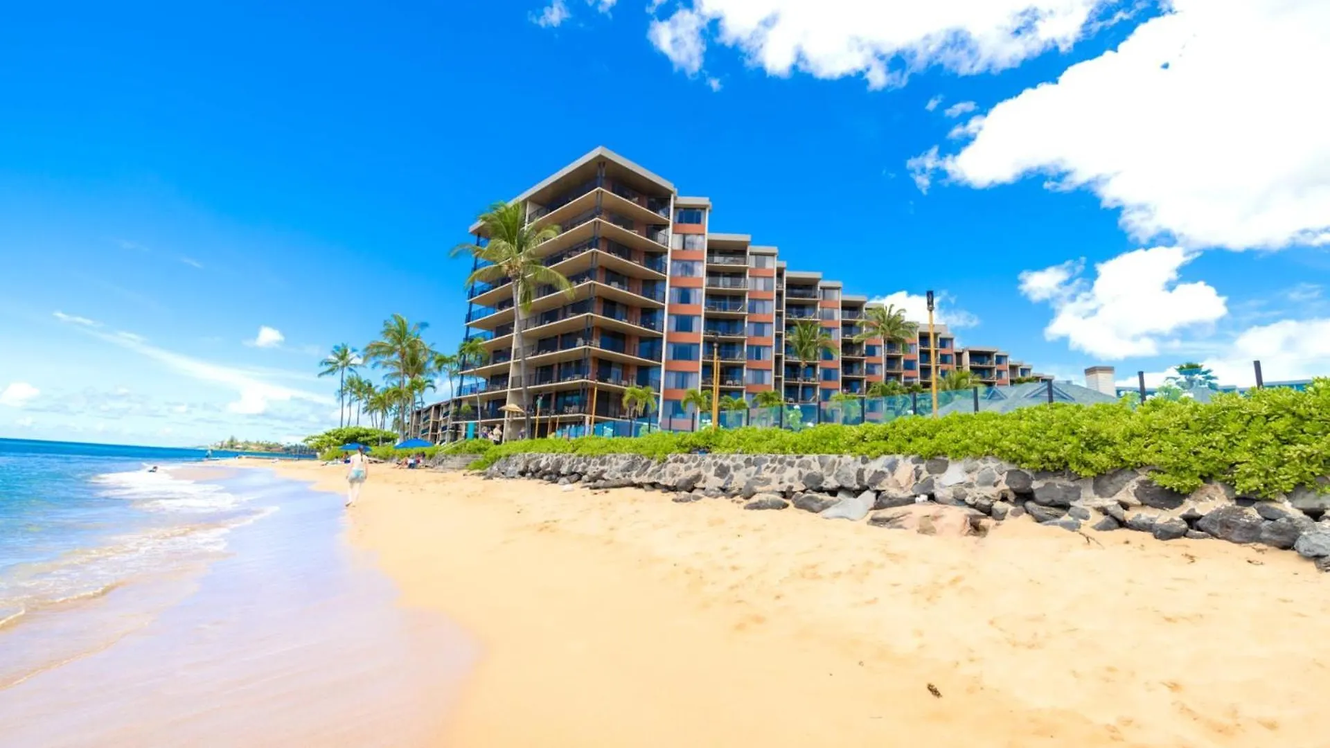 Kbm Resorts Free Car Kaanapali Shores Ks-260 Full Ocean View Beach Kid Amenities Apartment