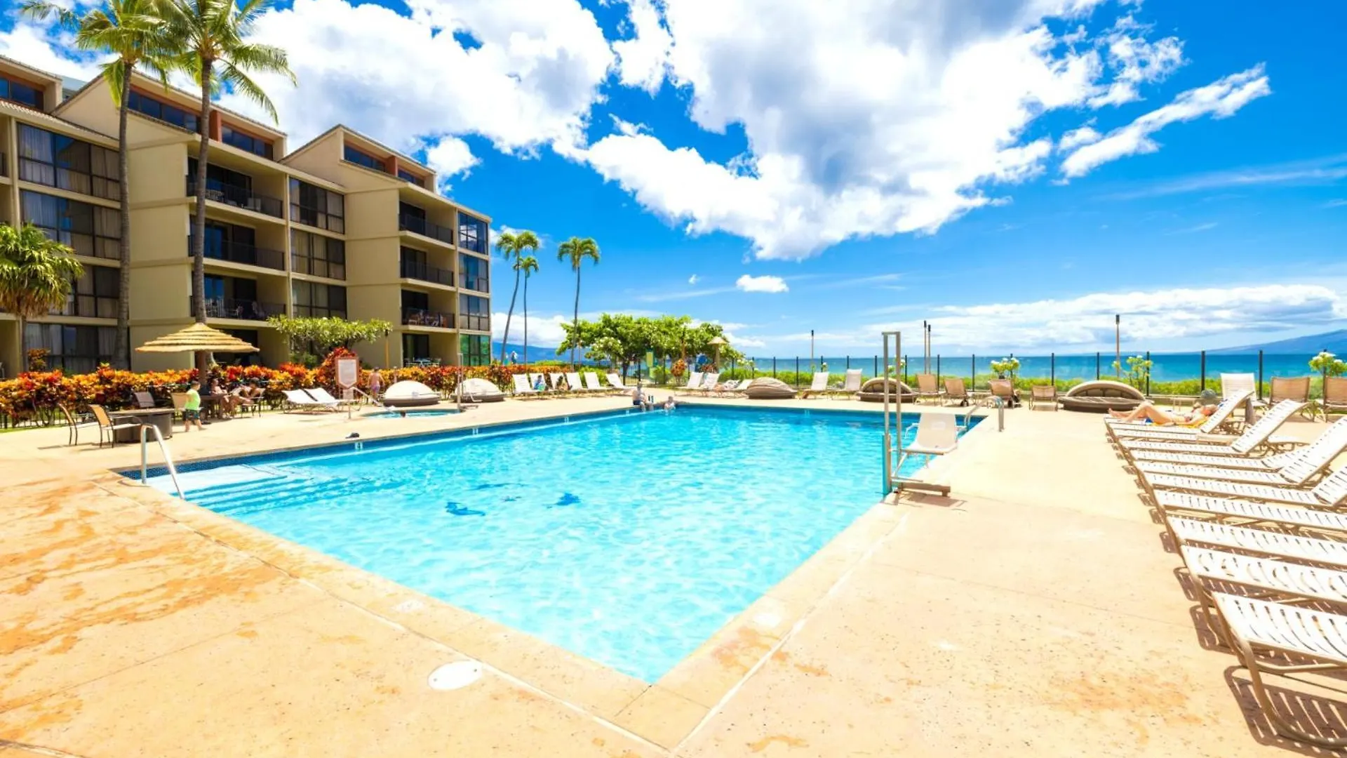 Kbm Resorts Free Car Kaanapali Shores Ks-260 Full Ocean View Beach Kid Amenities