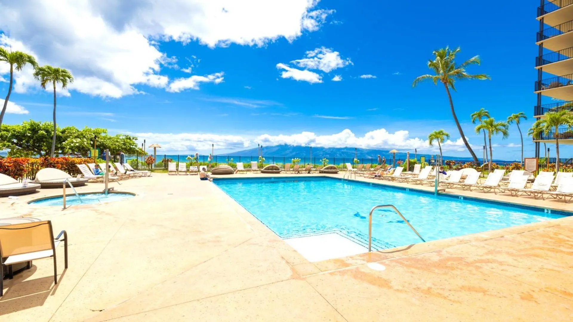 Kbm Resorts Free Car Kaanapali Shores Ks-260 Full Ocean View Beach Kid Amenities 0*,