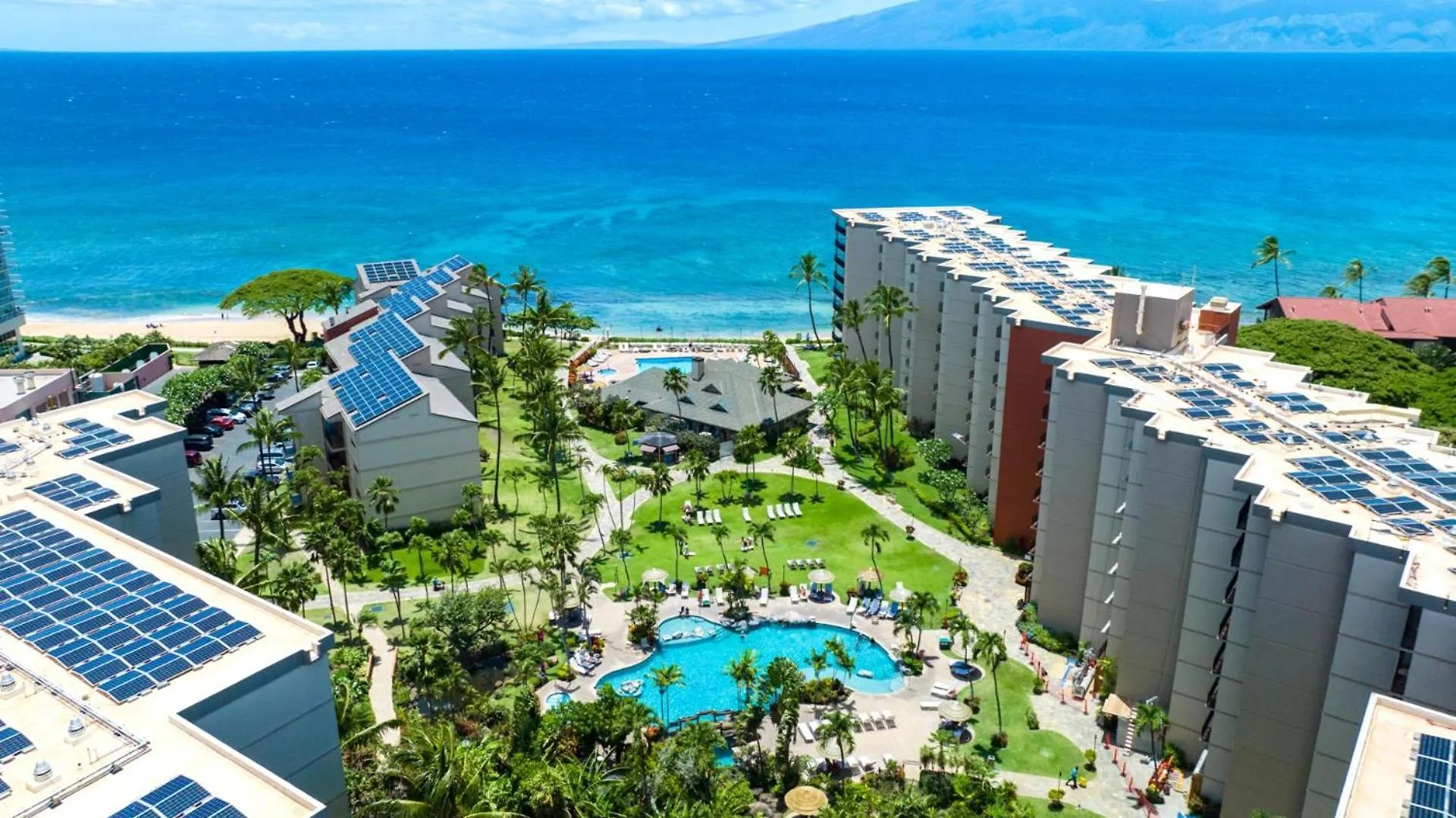 Kbm Resorts Free Car Kaanapali Shores Ks-260 Full Ocean View Beach Kid Amenities Apartment