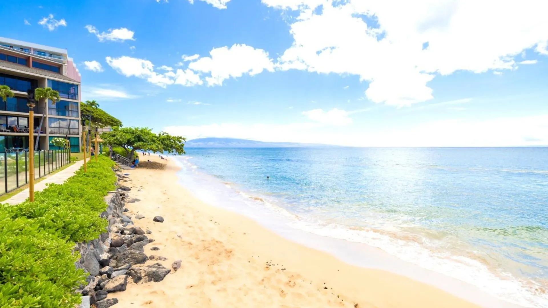 Kbm Resorts Free Car Kaanapali Shores Ks-260 Full Ocean View Beach Kid Amenities 0*,